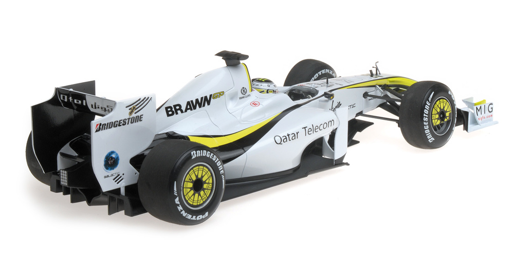 Brawn BGP001 nº 22 Jenson Button (2009) Minichamps 186090022 1:18 