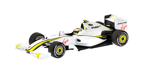 Brawn BGP001 nº 23 Rubens Barrichello (2009) Minichamps 400090023 1/43 