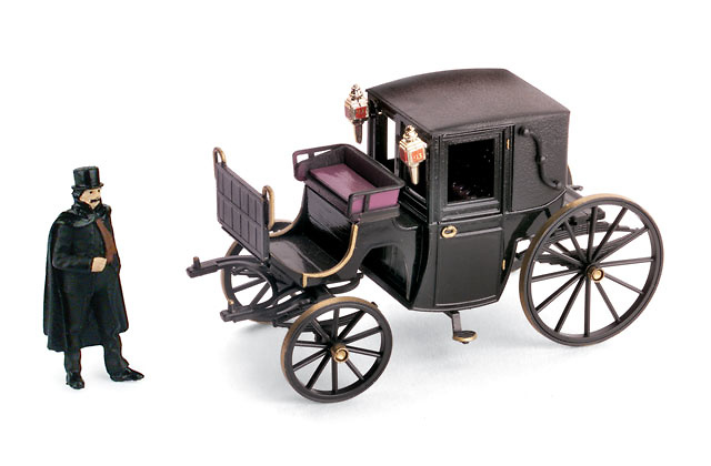 Brummista con Carroza Landaulet (1800) Brumm B00 1/43 