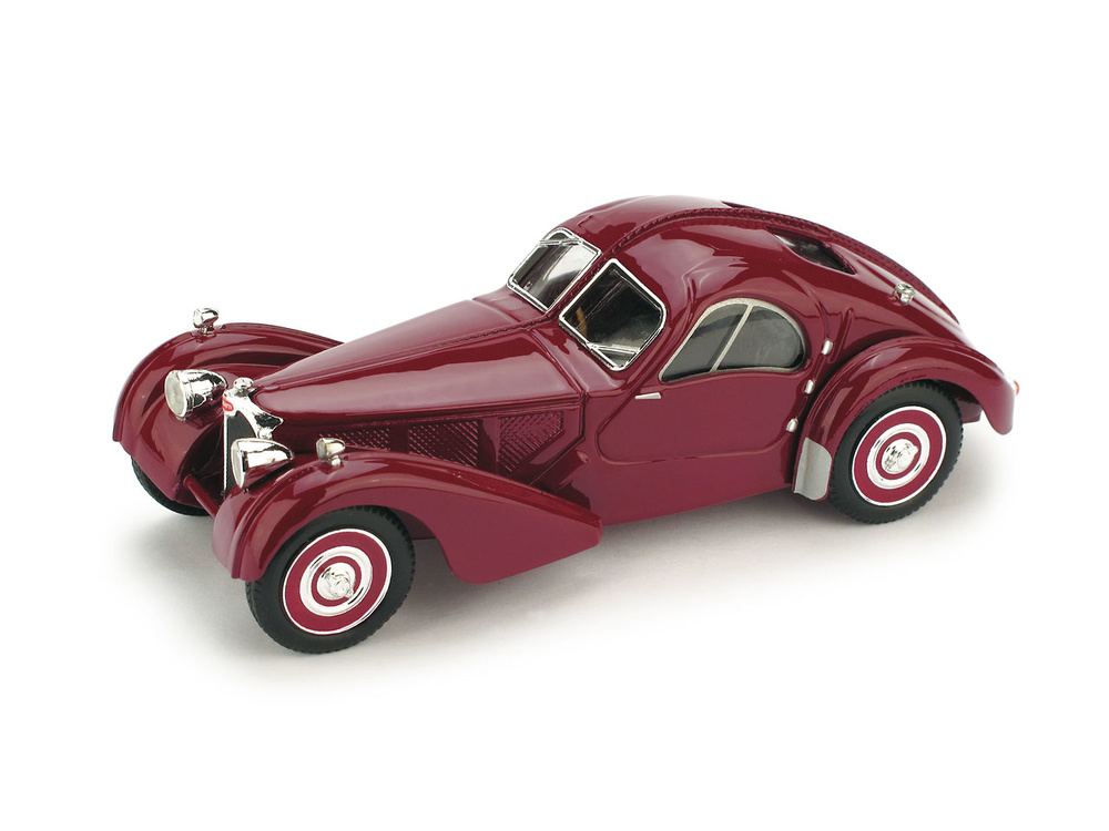 Bugatti 57SC Atlantic (1938) Brumm 1/43 Granate Molde actualizado 2010 