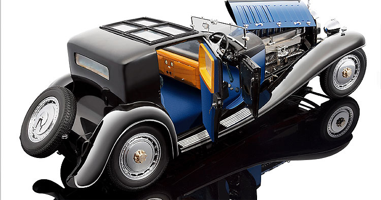 Bugatti Tipo 41 Royale Coupe de Ville (1930) BAUER 1/18 