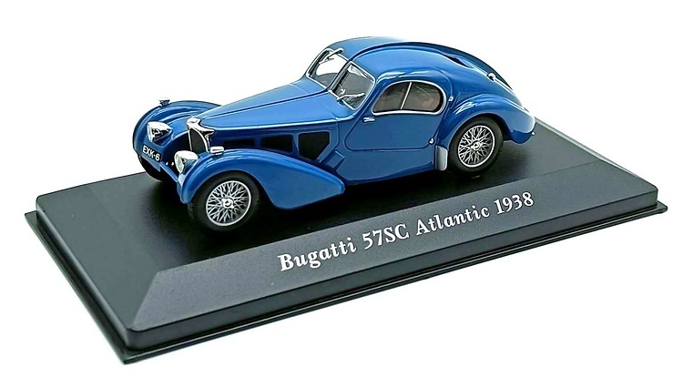 Bugatti Type 57 SC Coupé Atlantic (1938) Altaya 1/43 
