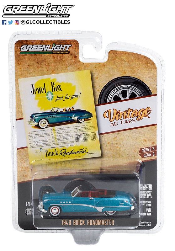 Buick Roadmaster (1949) Greenlight 39110A 1/64 