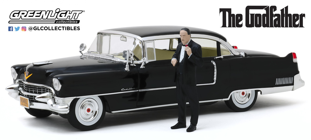 Cadillac Fleetwood Serie 60 (1955) Serie Especial con figura 