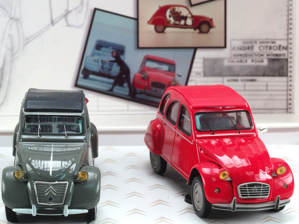 Caja conmemorativa 60 años del 2CV nº 2 Norev 151351 1/43 