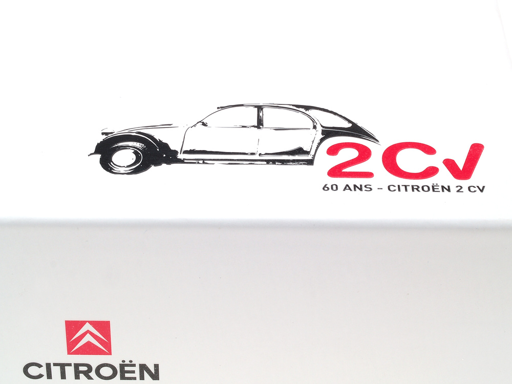 Caja conmemorativa 60 años del 2CV nº 2 Norev 151351 1/43 