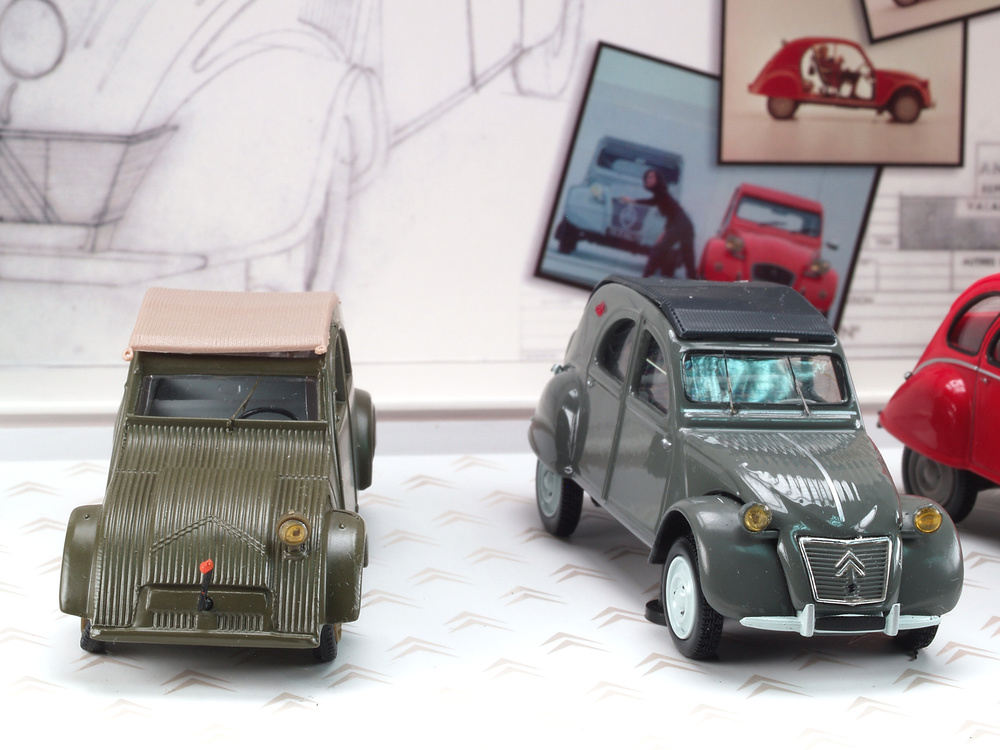 Caja conmemorativa 60 años del 2CV nº 2 Norev 151351 1/43 