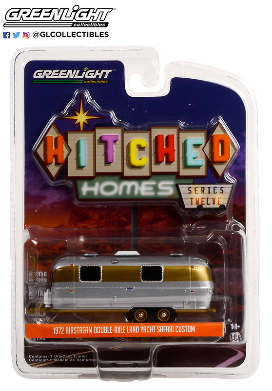 Caravana Airstream Doble Eje (1972) Greenlight 34120C 1/64 