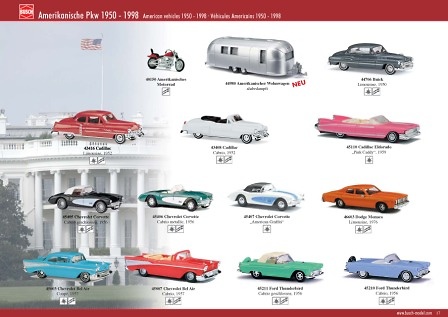Caravana Americana Aluminio Busch 1/87 