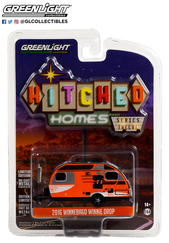 Caravana Winnebago Winnie Drop (2016) Greenlight 34120D 1/64 