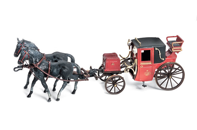 Carroza Coupé Dormeuse (1800) Brumm H08 1/43 