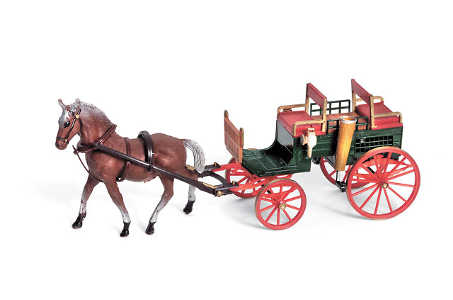 Carroza Dogcart (1800) Brumm H11 1/43 