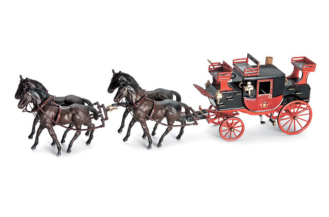 Carroza Royal Mail-Coach (1827) Brumm H18 1/43 