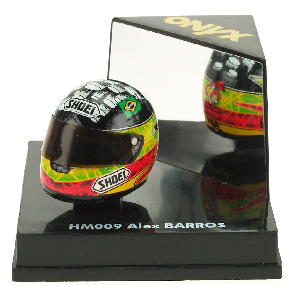 Casco Alex Barros Onyx HM009 1/12 