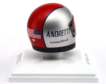 Casco Mario Andretti Team Lotus (1977) True Scale Models TSM12AC05 1/8 