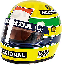 Casco integral de Ayrton Senna (1988) Minichamps 540883212 1/2 
