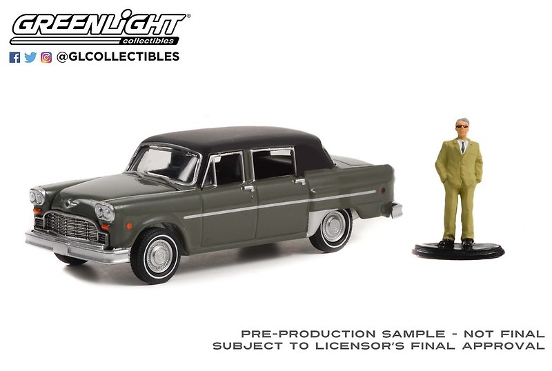 Checker Marathon A12 (1983) Greenlight 97130C 1/64 