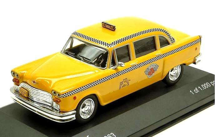 Checker Marathon Taxi de Nueva York (1963) White Box 1/43 