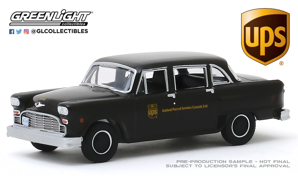 Checker Taxicab Parcel Delivery 