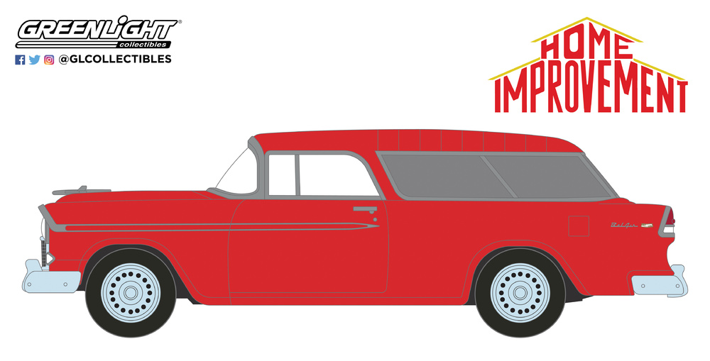 44830E Home Improvement (1991-99 TV Series) - 1955 Chevrolet Bel Air Nomad 