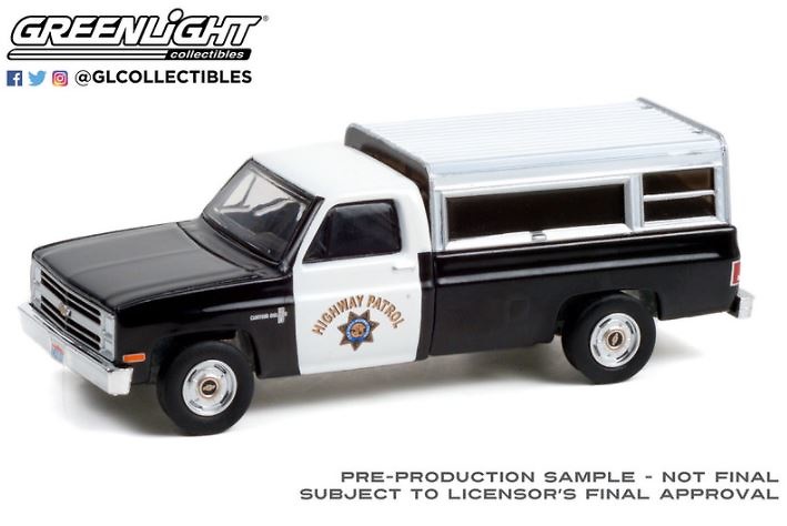 Chevrolet C-10 - California Highway (1987) Greenlight 30294 1/64 