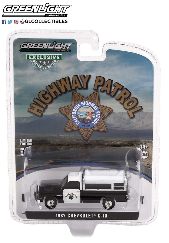 Chevrolet C-10 - California Highway (1987) Greenlight 30294 1/64 