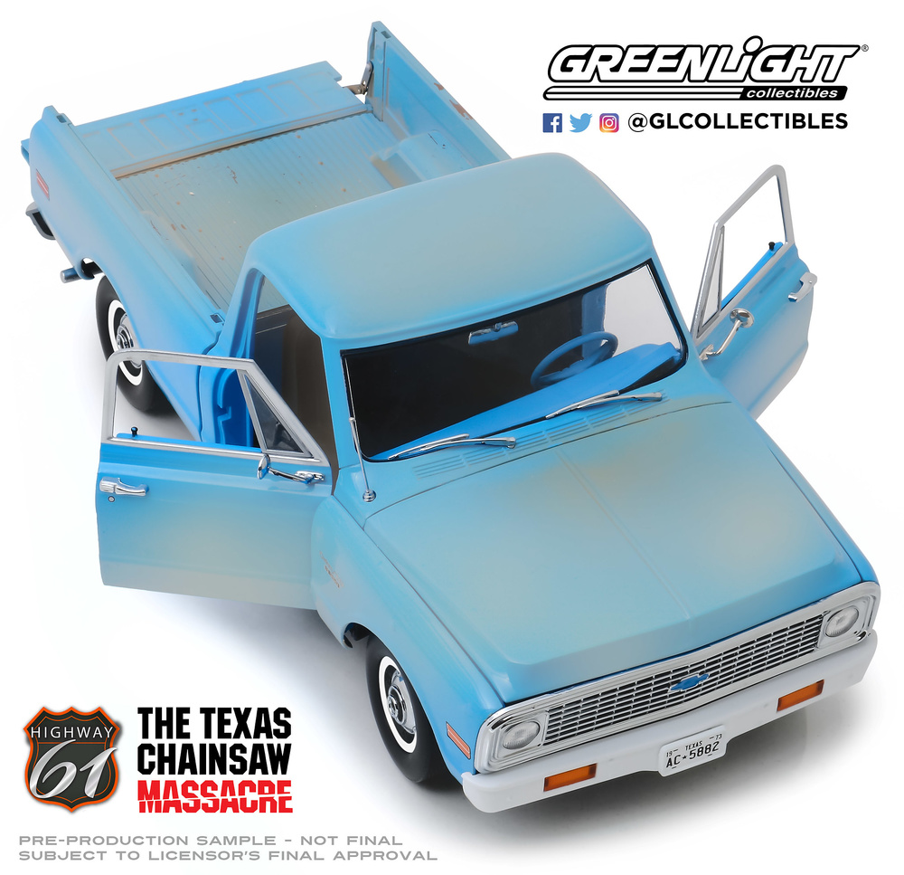 Chevrolet C-10 - La matanza de texas (1974) Greenlight 18014 1/18 