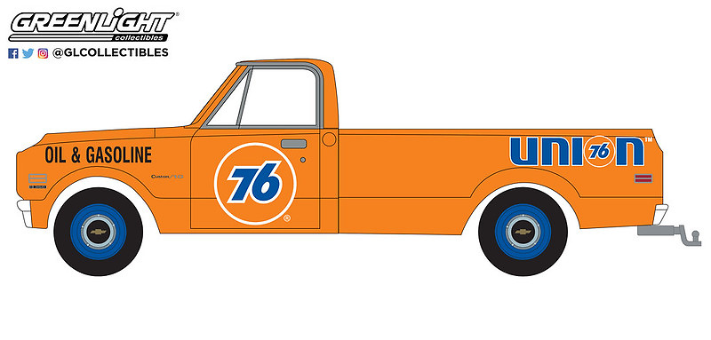 Chevrolet C-10 - Union 76 (1972) Greenlight 28210C 1/64 