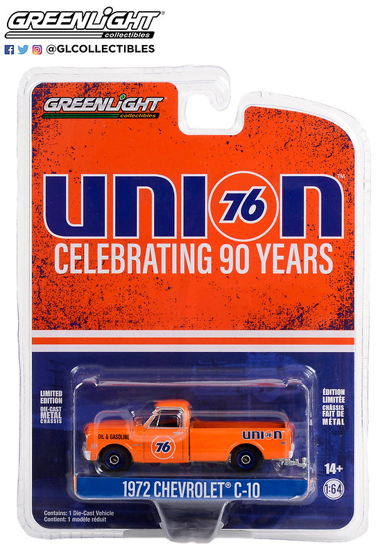 Chevrolet C-10 - Union 76 (1972) Greenlight 28210C 1/64 