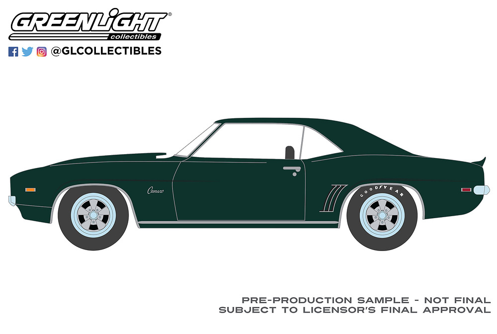 Chevrolet COPO Camaro ZL1 (1969) Greenlight 37220B 1/64 
