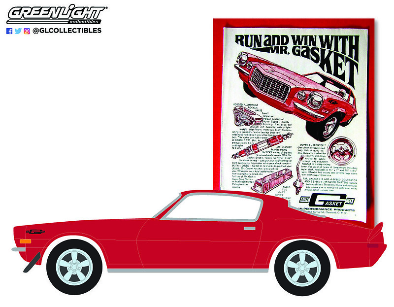 Chevrolet Camaro (1970) Greenlight 39090B 1/64 