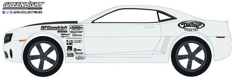 Chevrolet Camaro Test Car ‘White Monster’ (2012) Greenlight 39070F 1/64 