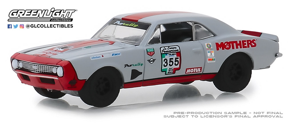 Chevrolet Camaro nº 355 (1967) Greenlight 13240C 1/64 