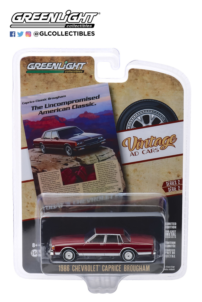 Chevrolet Caprice Brougham (1986) Greenlight 39030F 1/64 