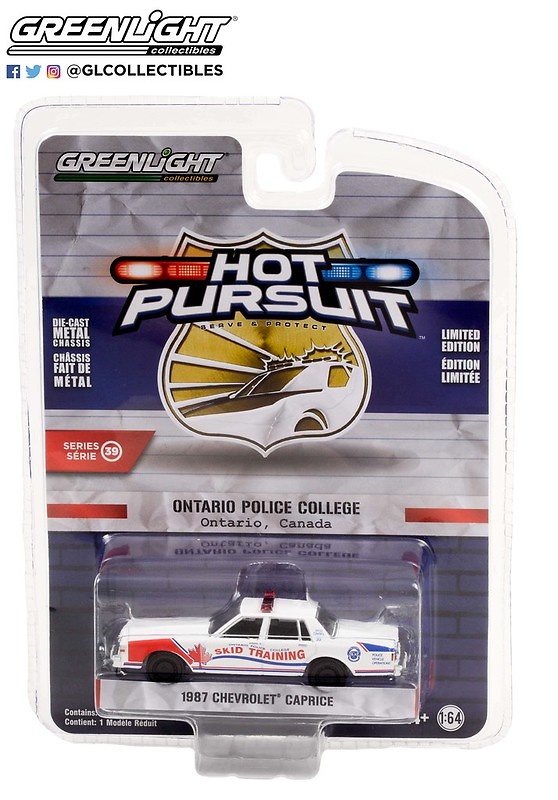 Chevrolet Caprice - Policia de Ontario Greenlight 42970B 1/64 