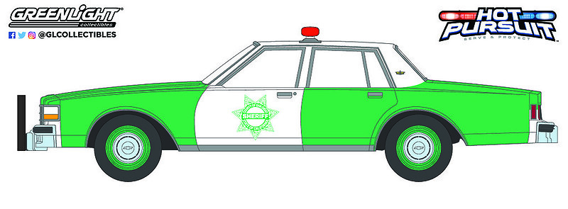Chevrolet Caprice - Sheriff de San Diego (1989) Greenlight 42980B 1/64 