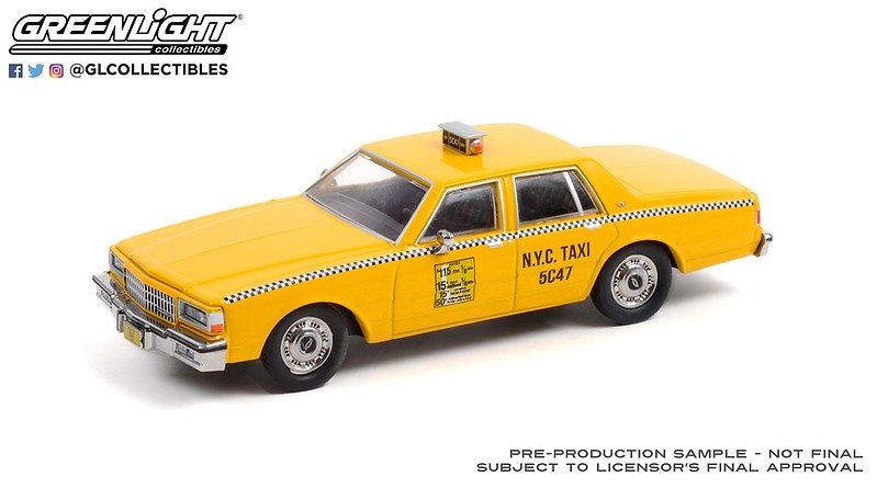 Chevrolet Caprice - Taxi New York City (1987) Greenlight 86611 1/43 