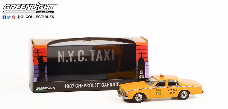 Chevrolet Caprice - Taxi New York City (1987) Greenlight 86611 1/43 