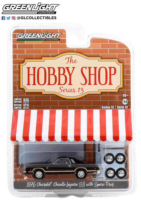 Chevrolet Chevelle Laguna S3 (1976) Greenlight 97130B 1/64 