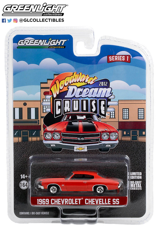 Chevrolet Chevelle SS (1969) Greenlight 37280C 1/64 