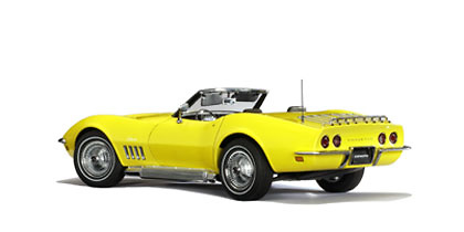 Autoart 76161 Chevrolet Corvette (1969) Autoart 1:18 color amarillo