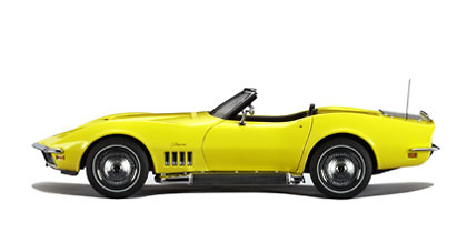 Autoart 76161 Chevrolet Corvette (1969) Autoart 1:18 color amarillo