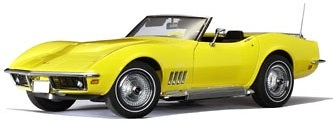 Chevrolet Corvette (1969) Autoart 71162 1/18 