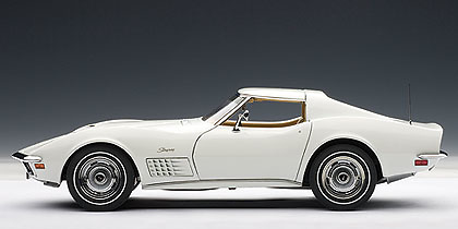 Autoart 71171 Chevrolet Corvette (1970) Autoart 1/18 Color Blanco