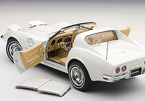 Autoart 71171 Chevrolet Corvette (1970) Autoart 1/18 Color Blanco