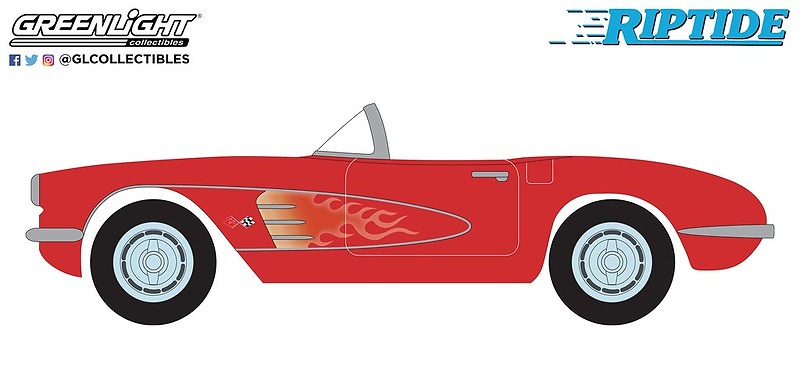 Chevrolet Corvette C1 - Riptide (1960) Greenlight 44940B 1/64 