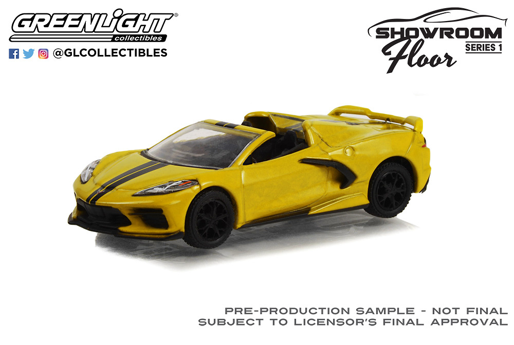 Chevrolet Corvette C8 Convertible (2022) Greenlight 68010A 1/64 