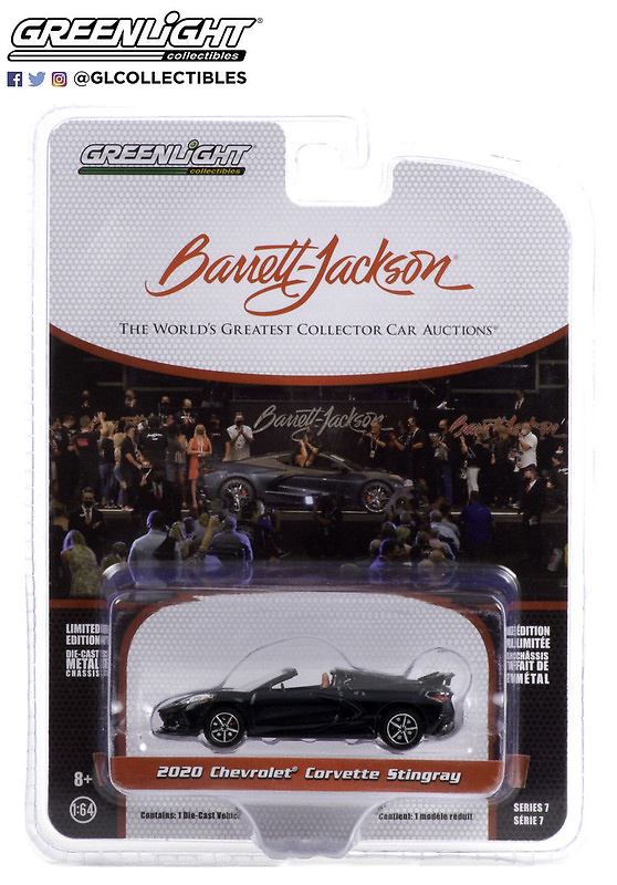 Chevrolet Corvette C8 Stingray (Lote nº 3002) (2020) Greenlight 37230F 1/64 