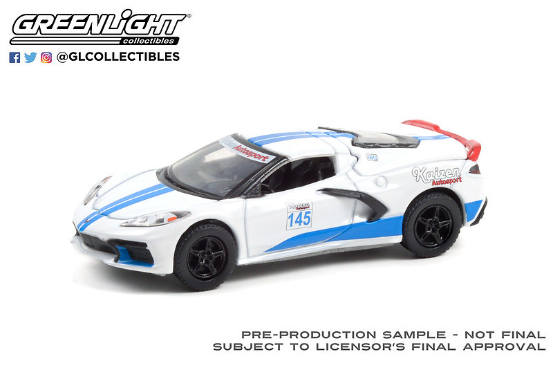 Chevrolet Corvette C8 Stingray Coupe nº 145 de 2020 Greenlight 1/64 