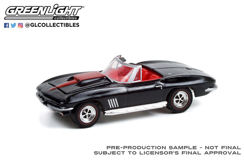 Chevrolet Corvette Convertible (Lote nº 1367) (1967) Greenlight 37240A 1/64 